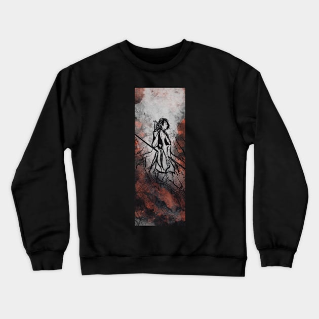 Rin - The Poppy War Crewneck Sweatshirt by Sophie Elaina